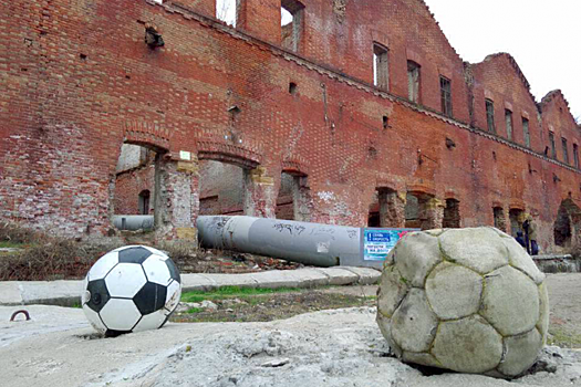 Ростовские общественники провели на Парамонах выставку, раскритиковавшую ЧМ-2018