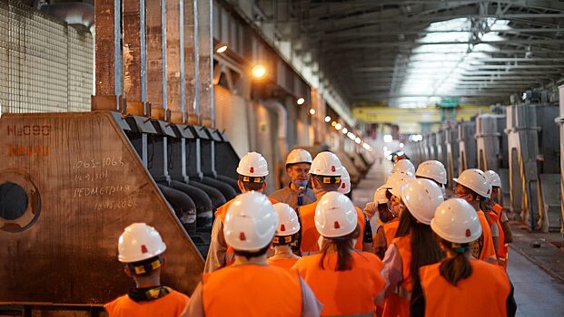 БоАЗ организовал для школьников Таежного экскурсию на производство