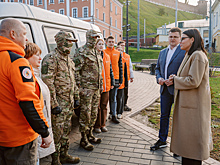 Нижегородские волонтеры передали микроавтобус для бойцов СВО