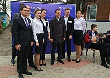Глава Краснодарского края посетил избирательный участок в станице Динской