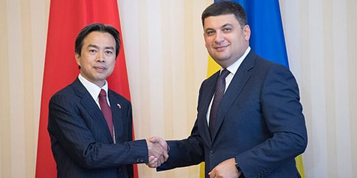 Китай выступил за ЗСТ с Украиной