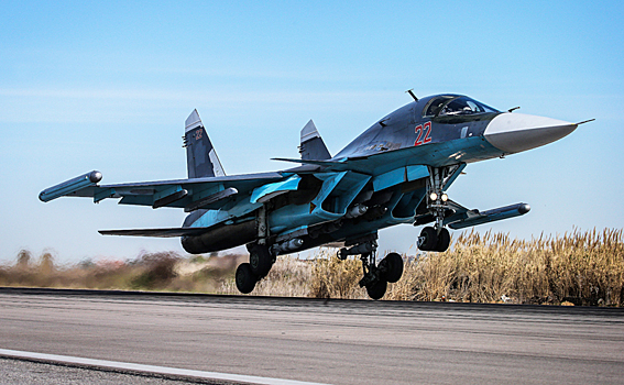 Воздушный бой: F-15E на свою беду зашел в хвост Су-34