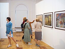 В НГХМ|Русское искусство представили выставку Михаила Дуцева «Между домами»