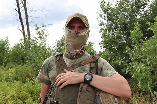 Младший командир с позывным Маршал рассказал о секретах маскировки в лесопосадке