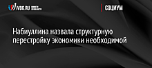 Набиуллина назвала структурную перестройку экономики необходимой