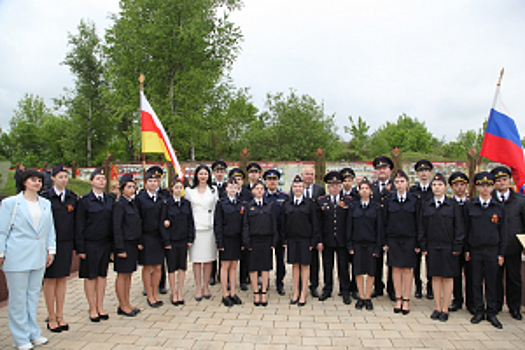 В Северной Осетии ученики кадетских классов приняли присягу
