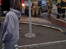 Машина влетела в пассажирский автобус в кузбасском городе