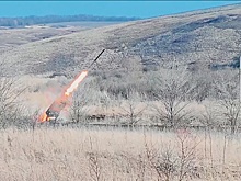 ТОС «Солнцепек» за минуты «расплавил» позиции украинских боевиков на Купянском направлении