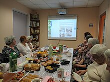 В Музее Зюзинской волости прошло именинное чаепитие