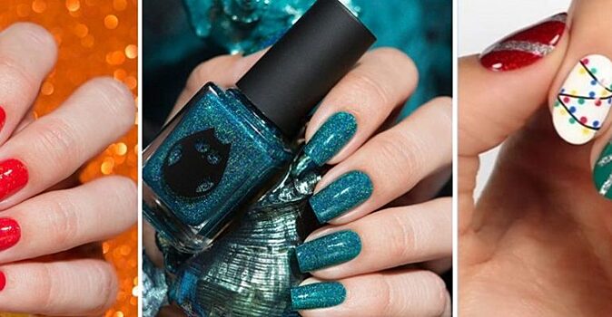 15 идей праздничного маникюра от топовых блогеров, которые захочется показать своему мастеру