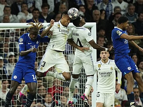 Мадридский "Реал" обыграл "Челси" в первом матче 1/4 финала Лиги чемпионов