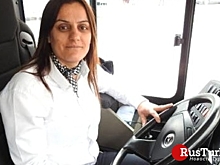 В Чоруме впервые водителем автобуса стала женщина