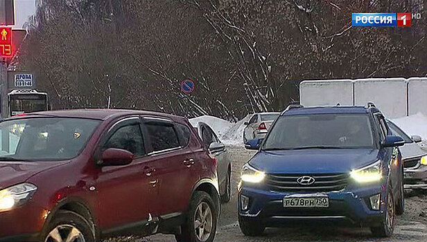 Новый светофор создал хроническую пробку в центре Балашихи