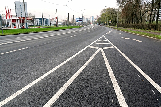 Проспект Стачек отремонтировали по нацпроекту