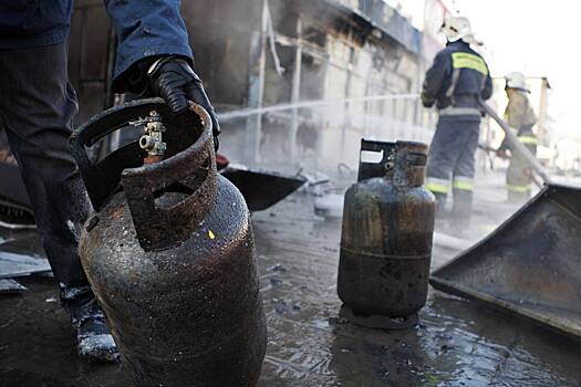 В автомастерской в Краснодаре взорвался баллон