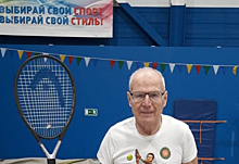 Житель района взял бронзу в чемпионате России по теннису среди ветеранов