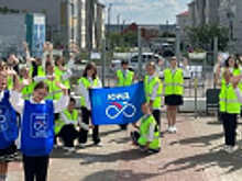 Белгородские ЮИДовцы дали старт Всероссийской Неделе безопасности световозвращающей инсталляцией