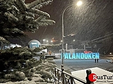 Популярный турецкий курорт накрыло снегом