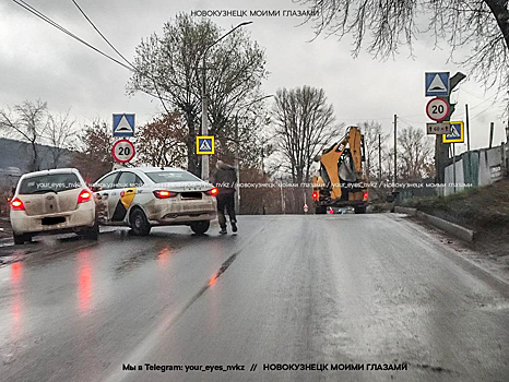 Очередное ДТП с такси произошло в Новокузнецке