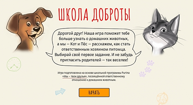 Mail.ru и Purina расскажут детям об ответственности за домашних питомцев