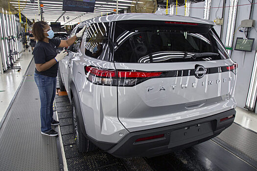 В США стартовало производство нового поколения Nissan Pathfinder для рынка в России