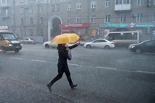 Грозовые дожди и град ожидаются в Северной Осетии