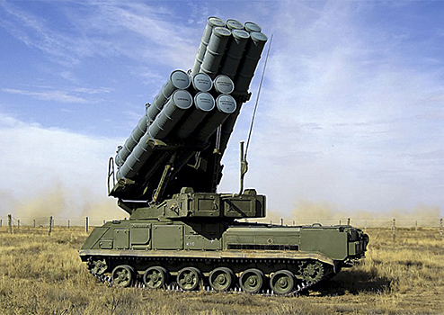 Расчеты ЗРК «Бук-М3» и комплексов «Элерон» общевойсковой армии ЗВО прикрыли воздушное пространство Курской области