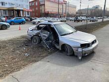 На проспекте Победы столкнулись два автомобиля, есть пострадавшая