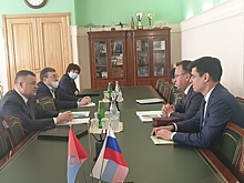 Губернатор Александр Никитин провел рабочую встречу с Председателем Центрально-Чернозёмного банка ПАО Сбербанк Владимиром Салминым