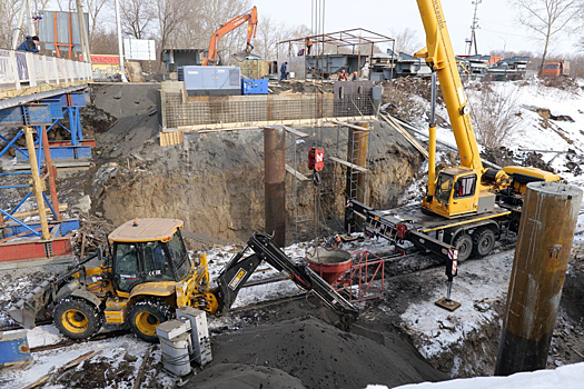 Мэр Кемерова рассказал о текущих работах по строительству моста в кемеровском Пионере