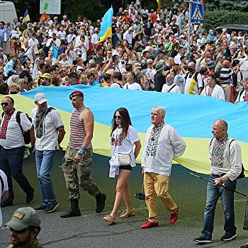 Без парада, но с маршем. Украина отметила День Независимости
