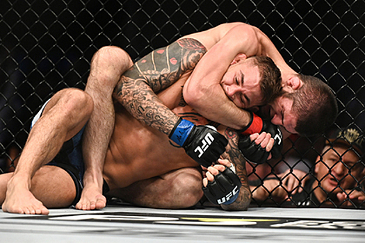 Раскрыта суть разговоров Хабиба с отцом во время боя