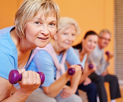 Силовые тренировки улучшат состояние пожилых людей