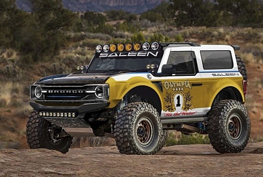 Посмотрите на Ford Bronco, подготовленный для гонок в пустыне