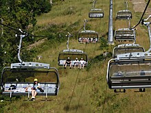 Туристы подрались в очереди на подъемник в Сочи