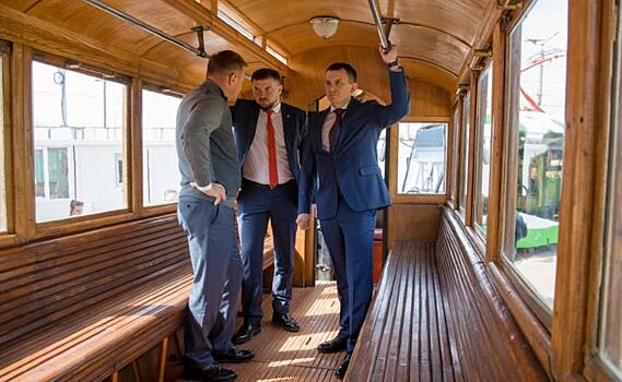 В Курске планируют реконструировать ретро-трамвай