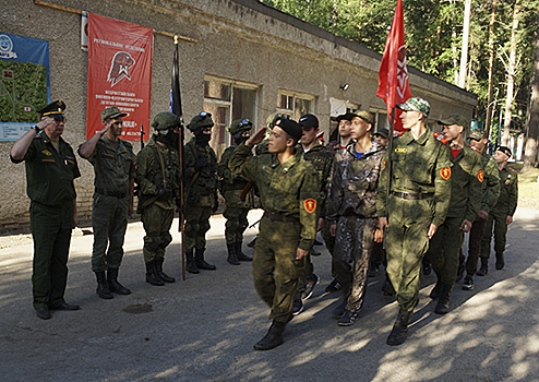 РВСН проводят сборы с воспитанниками юнармейских отрядов