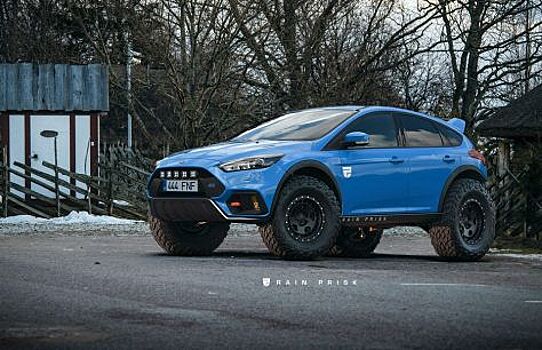 Ford Focus RS Fan Render - хэтчбек для бездорожья, который вам нужен