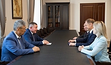Андрей Бочаров провел встречу с руководством Федерального казначейства