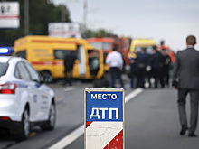 На севере Москвы произошло ДТП с участием двух автомобилей. Видео