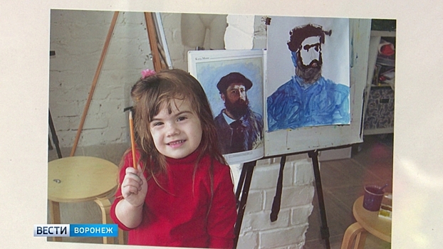 Две молодые мамы и 5-летняя девочка представили свои работы на выставке в Воронеже