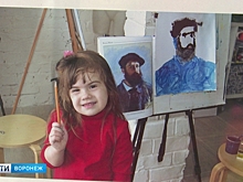 Две молодые мамы и 5-летняя девочка представили свои работы на выставке в Воронеже