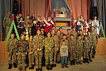 Ребята из клуба «Русский разведчик» побывали в Рождественском лагере «Государева елка»