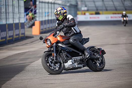 Электрический Harley-Davidson дебютировал в Гудвуде