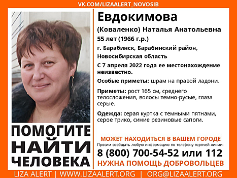Жительница Барабинска исчезла после загадочного звонка в 5 утра