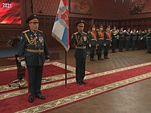 Начальник Генштаба Герасимов вручил штандарт Управлению службы войск и безопасности военной службы МО РФ