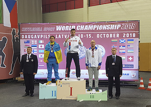 Курсант Михайловской военной артиллерийской академии во второй раз стал абсолютным чемпионом мира по гиревому спорту