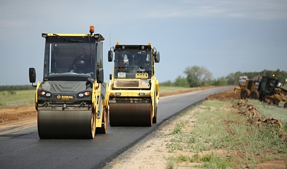 В Волгограде на ул. Шекспира завершился первый этап реконструкции дороги