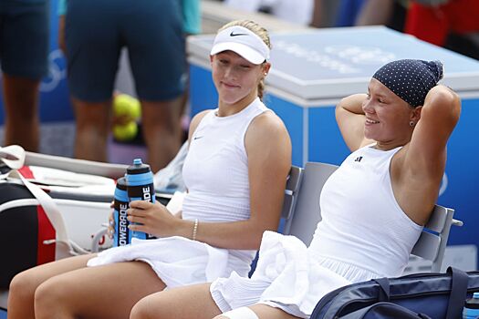 Парный матч Андреевой и Шнайдер в Монреале был прерван при двойном матчболе их соперниц