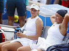 Парный матч Андреевой и Шнайдер в Монреале был прерван при двойном матчболе их соперниц